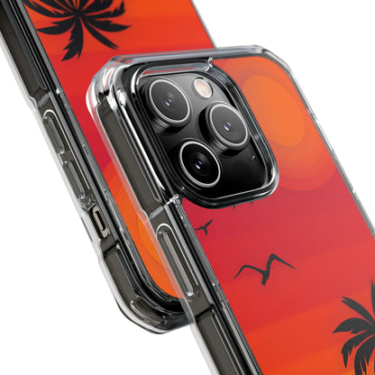 Summer Sunset Silhouettes iPhone Case - Impact