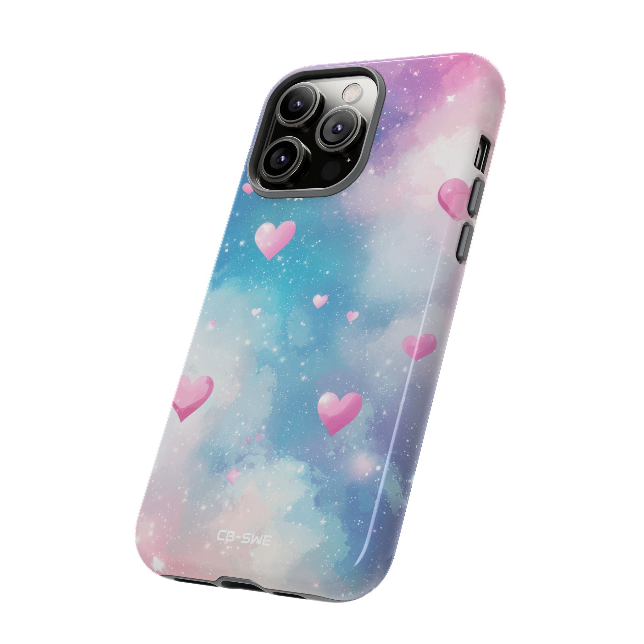 Hearts Float Lightly - iPhone Case