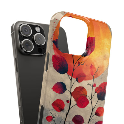 Sunlit Branch - Slim iPhone 16 Phone Case