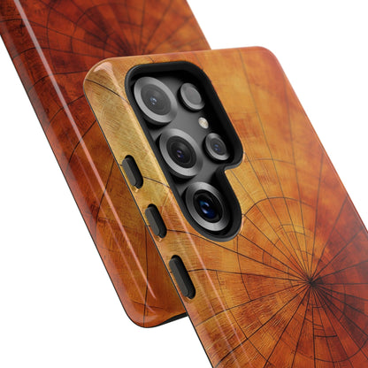 Warm Wood Swirls - Samsung Case