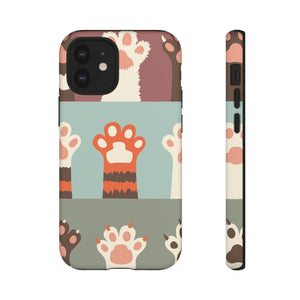 Vintage Cat Paw - Protective Phone Case