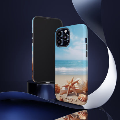 Shells Rest Beneath Waves - iPhone Case