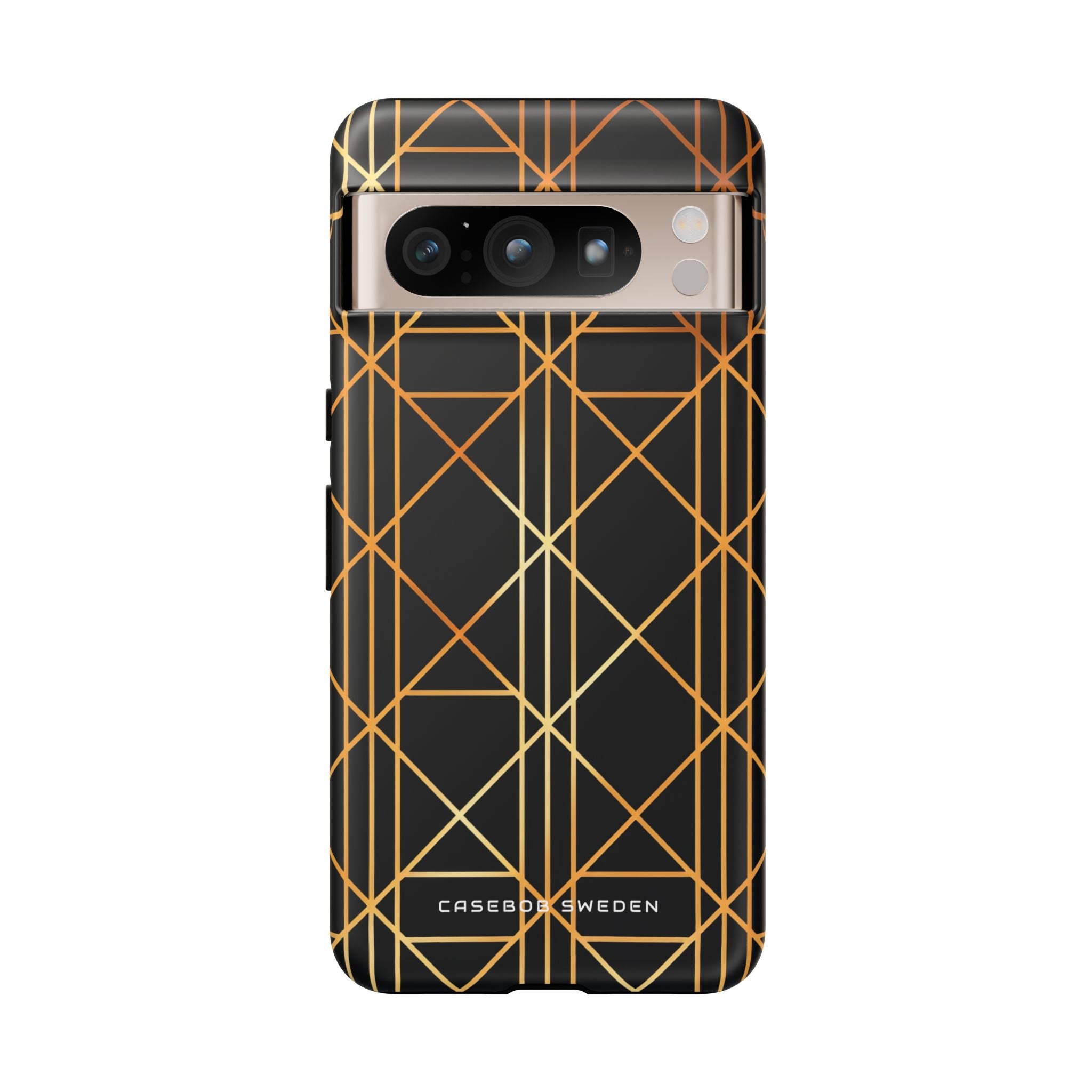 Golden Geometric Elegance Google Pixel 8 - Tough Phone Case