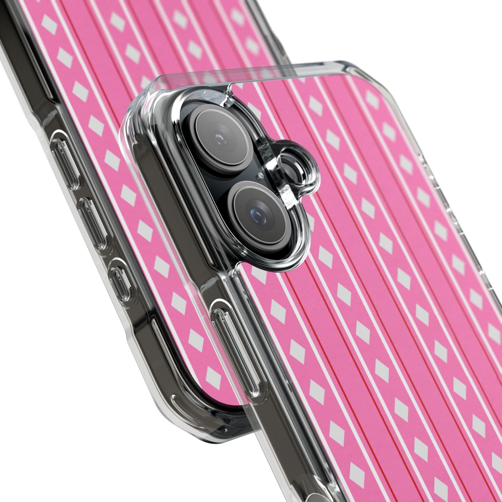 Pink Diamonds Symmetry iPhone Case - Impact