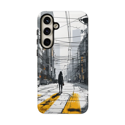 Urban Noir Streetscape Samsung S24 - Tough Phone Case