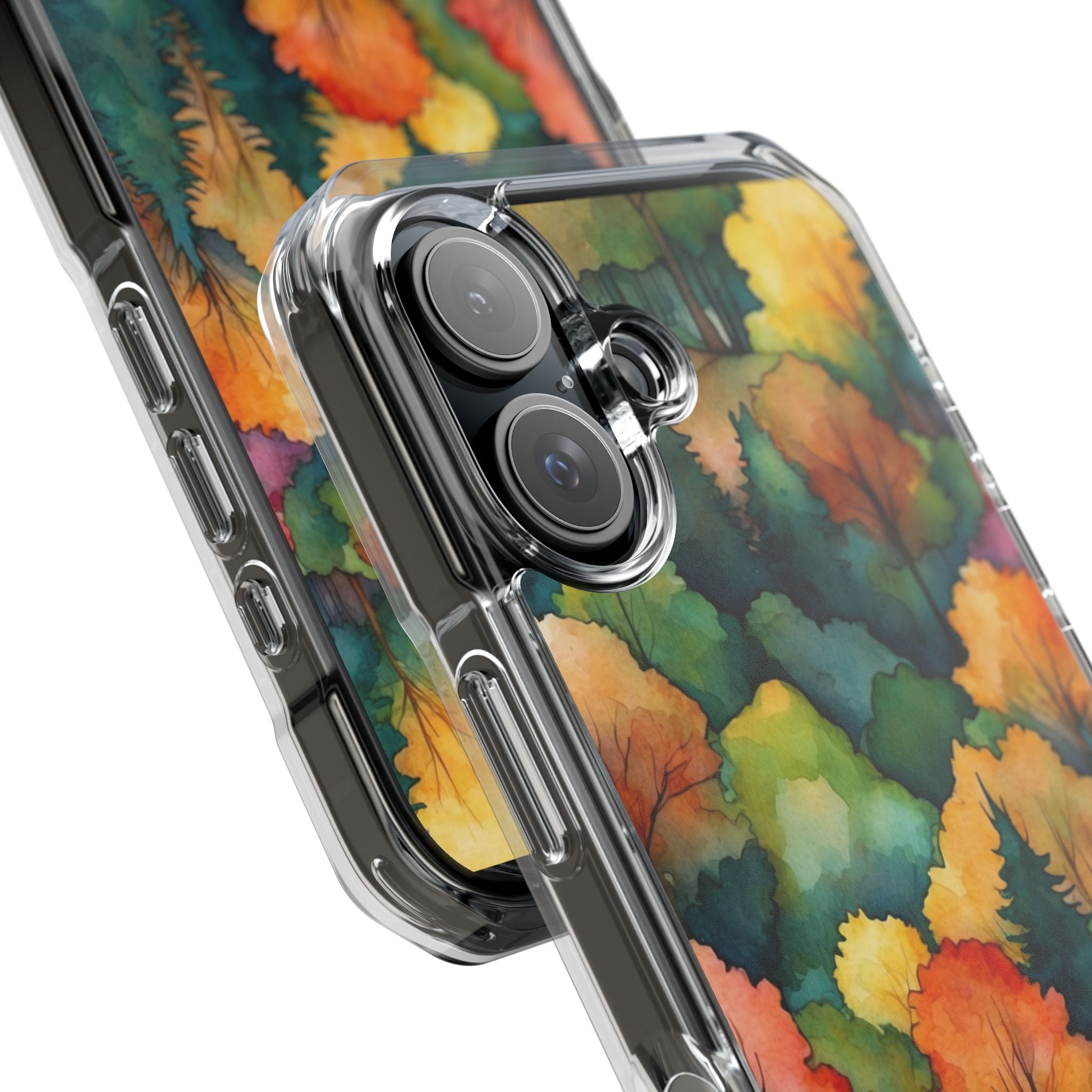 Autumn Leaves Dance iPhone Case - Impact