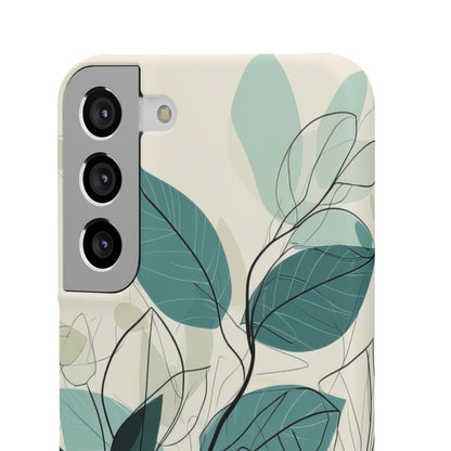 Teal Tranquility | Slim Phone Case for Samsung