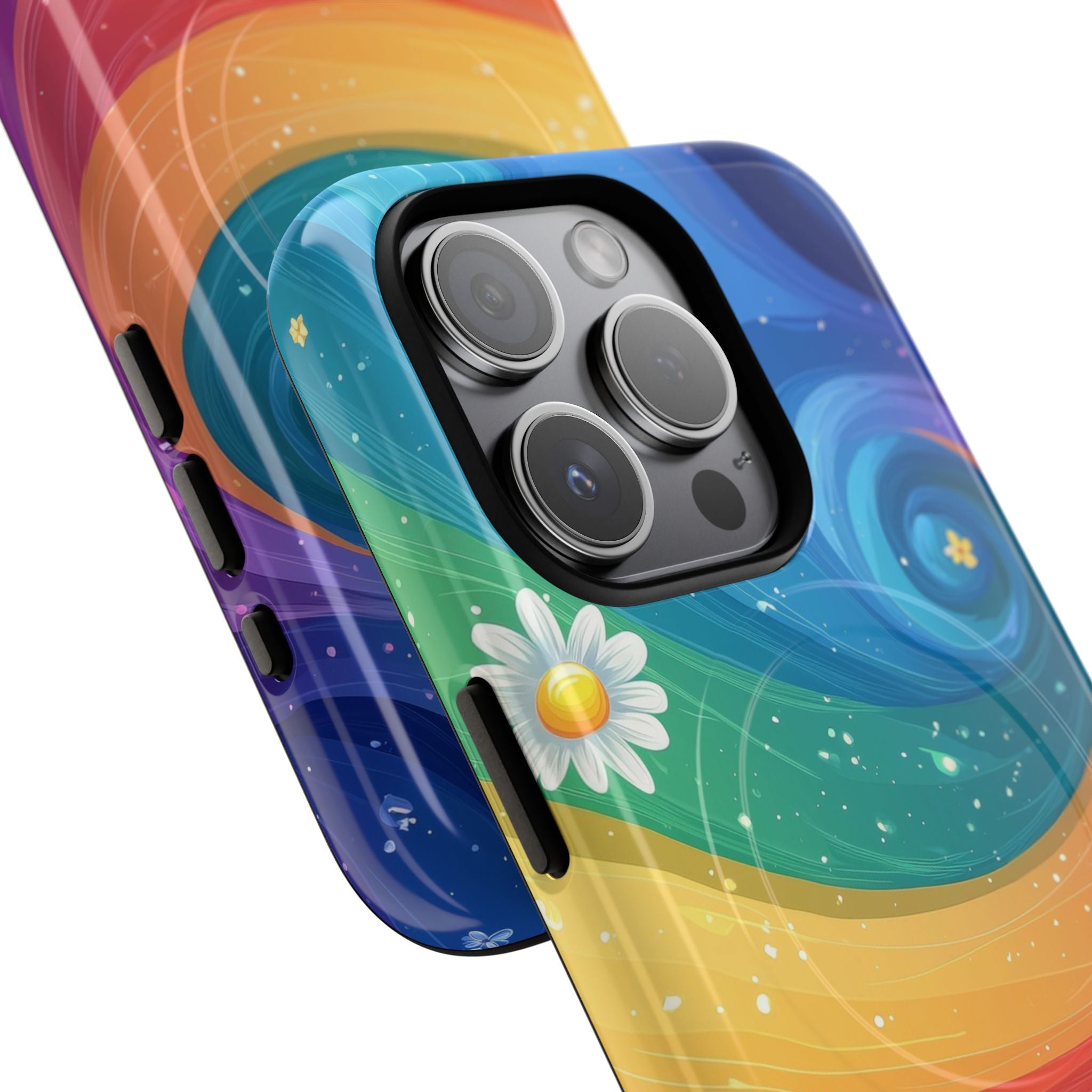 Vortex Bloom iPhone 15 Pro Case - Tough+