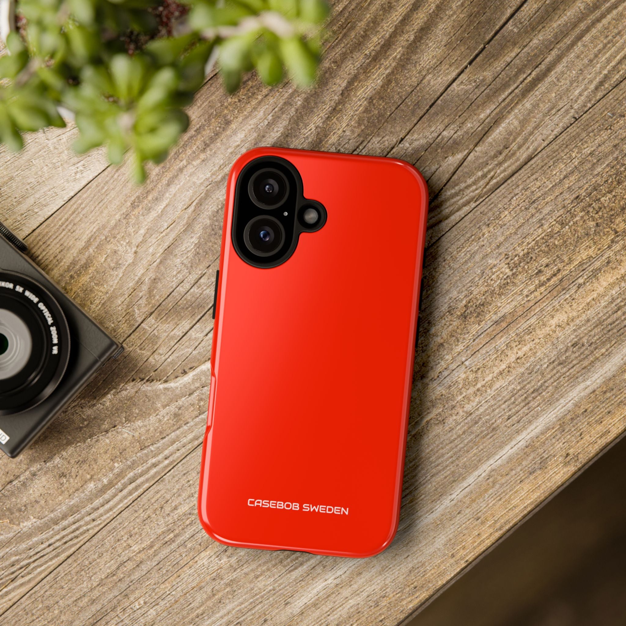 Scarlet Red - Tough iPhone 16 Phone Case