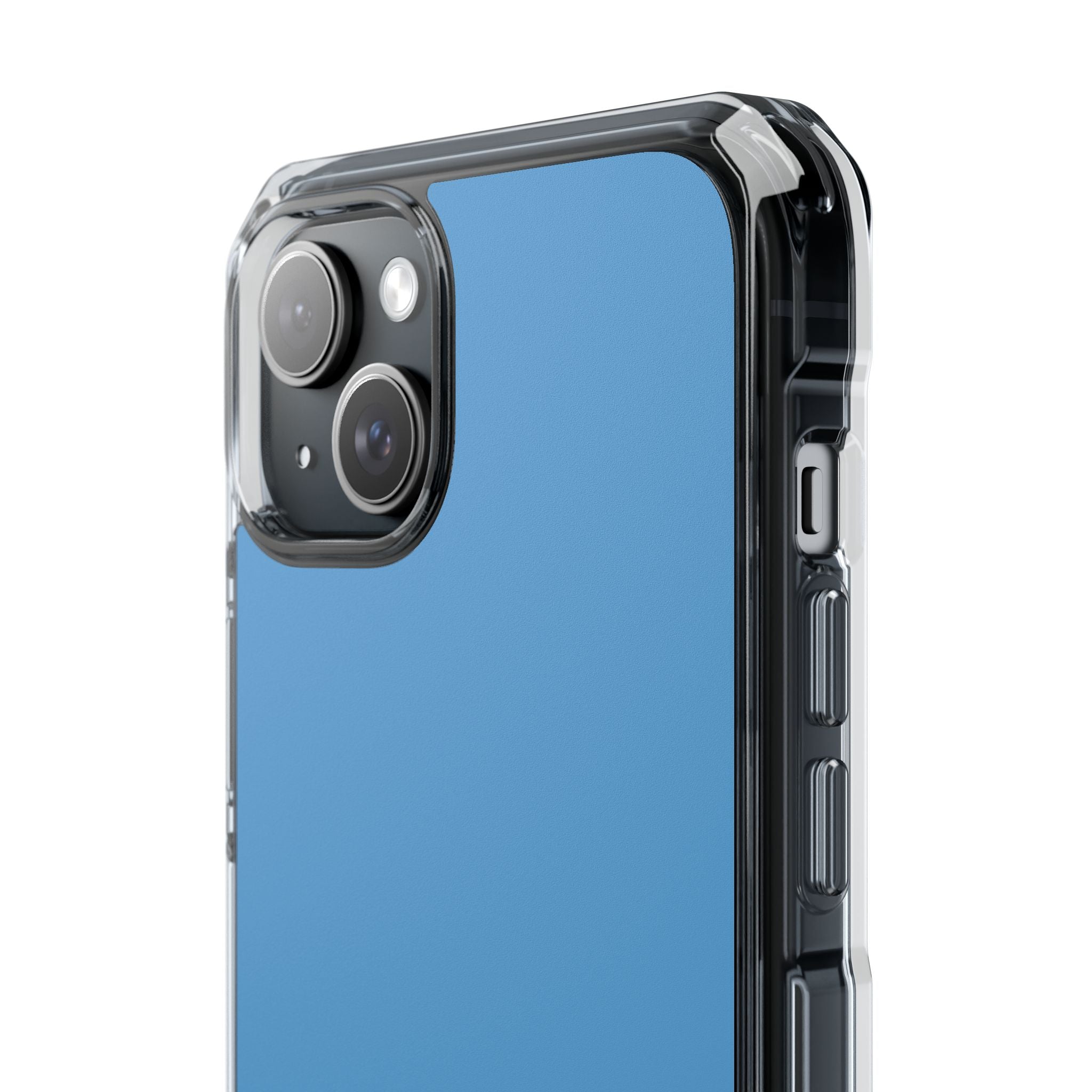 Carolina Blue - Clear Impact Case for iPhone