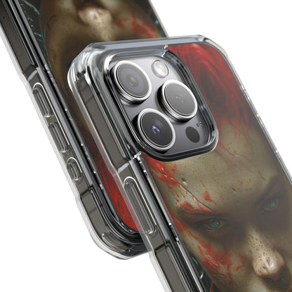 Red Spike Gaze iPhone 15 Pro Case - Impact