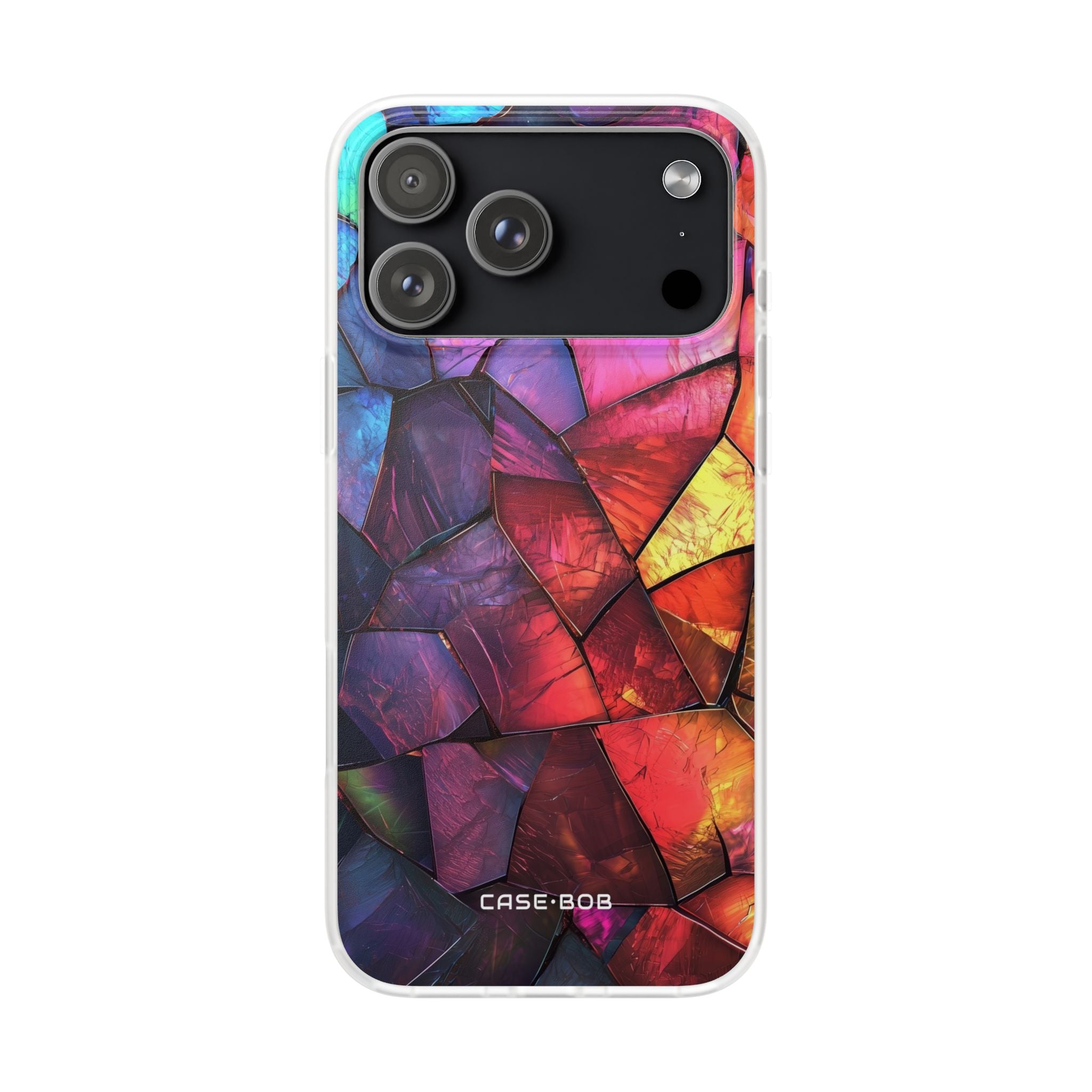 Cracked Prism iPhone 17 Pro MaxCase - Soft