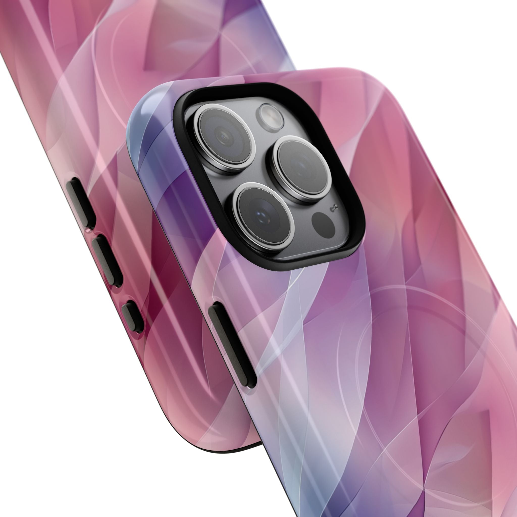 Pink Wave iPhone 15 Pro Max Case - Tough+