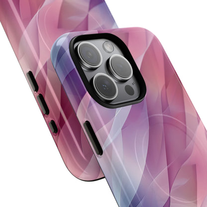 Pink Wave iPhone 15 Pro Max Case - Tough+
