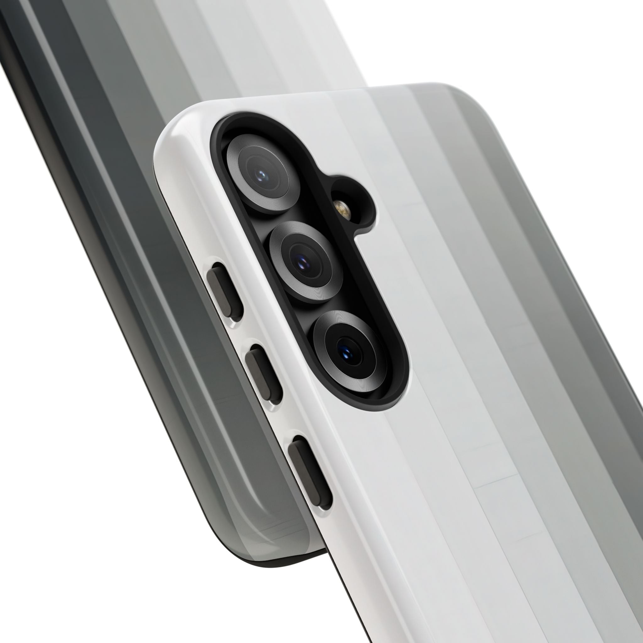 Zilveren verloopstrepen Samsung S25 - Tough
