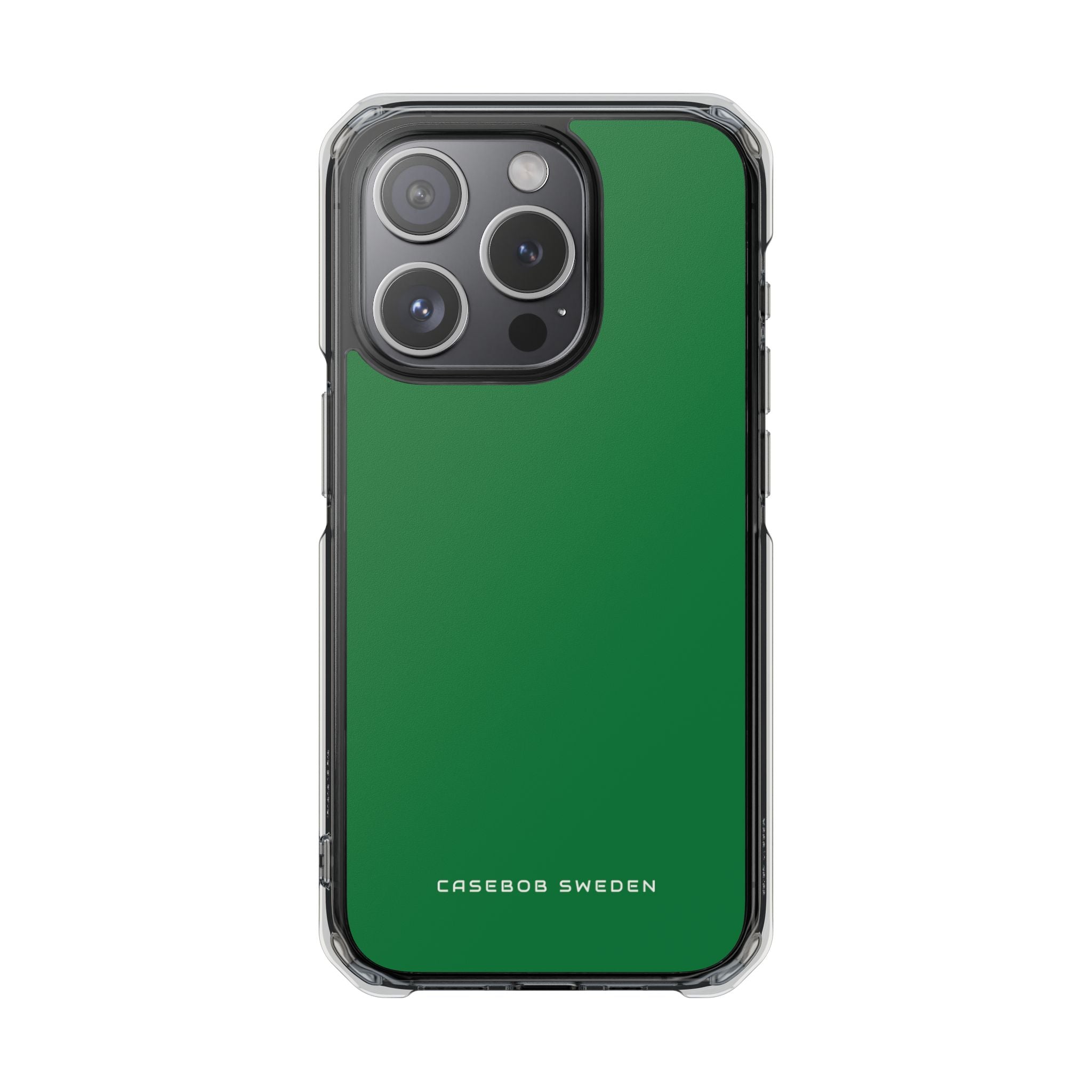 Green iPhone 15 - Clear Impact Phone Case