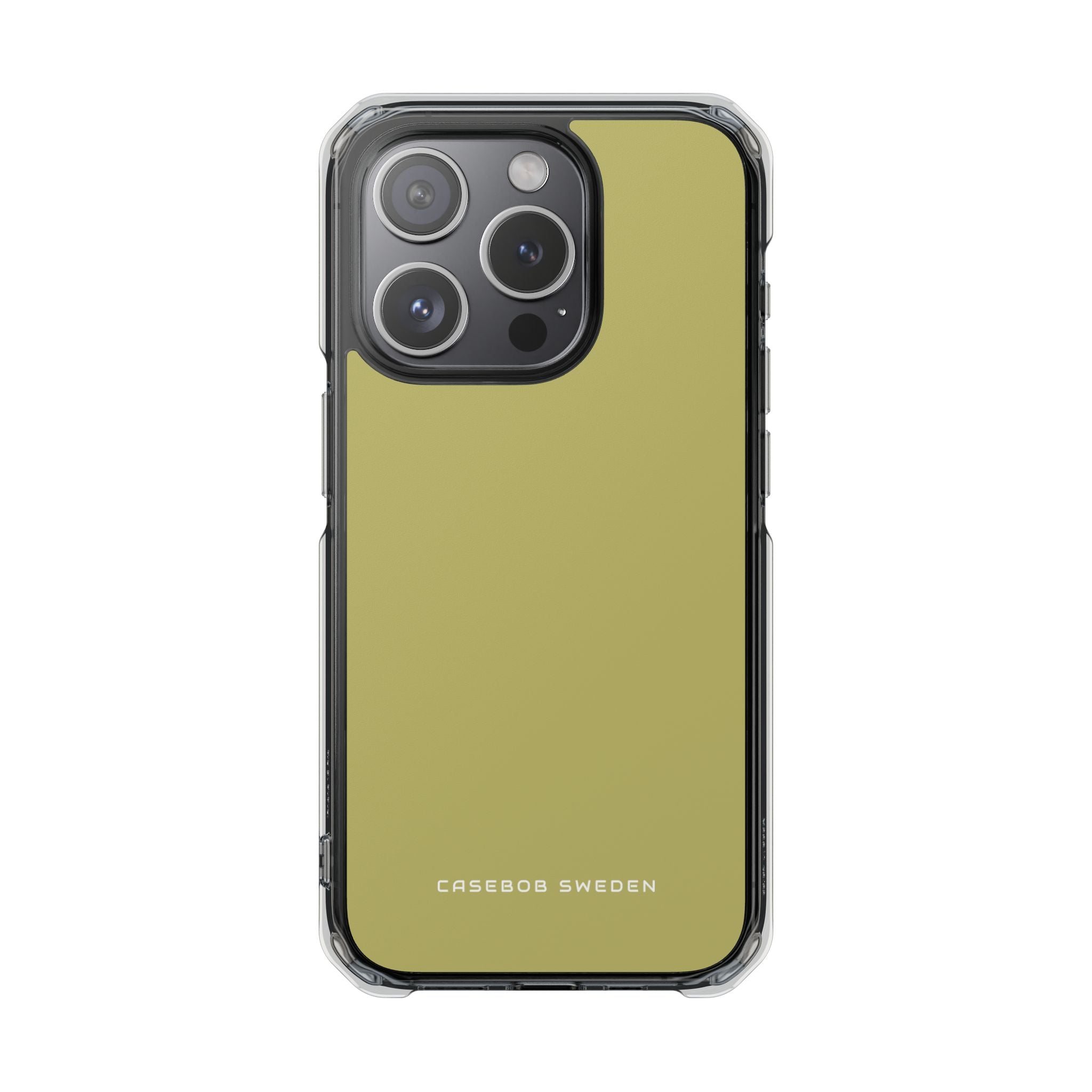 Dark Khaki iPhone 15 - Clear Impact Phone Case