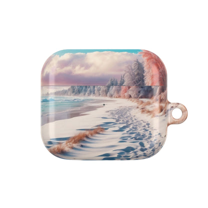 Snowy Footprints - AirPods Case
