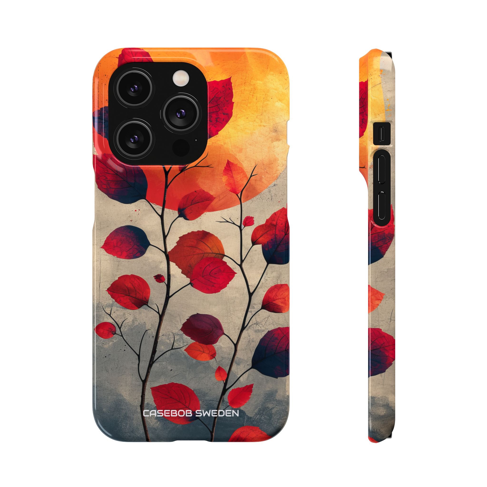 Sunlit Branch - Slim iPhone 14 Phone Case