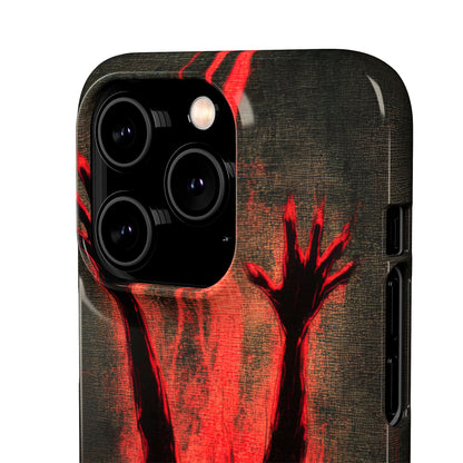 Gothic Crimson Ascension iPhone 14 - Slim Phone Case