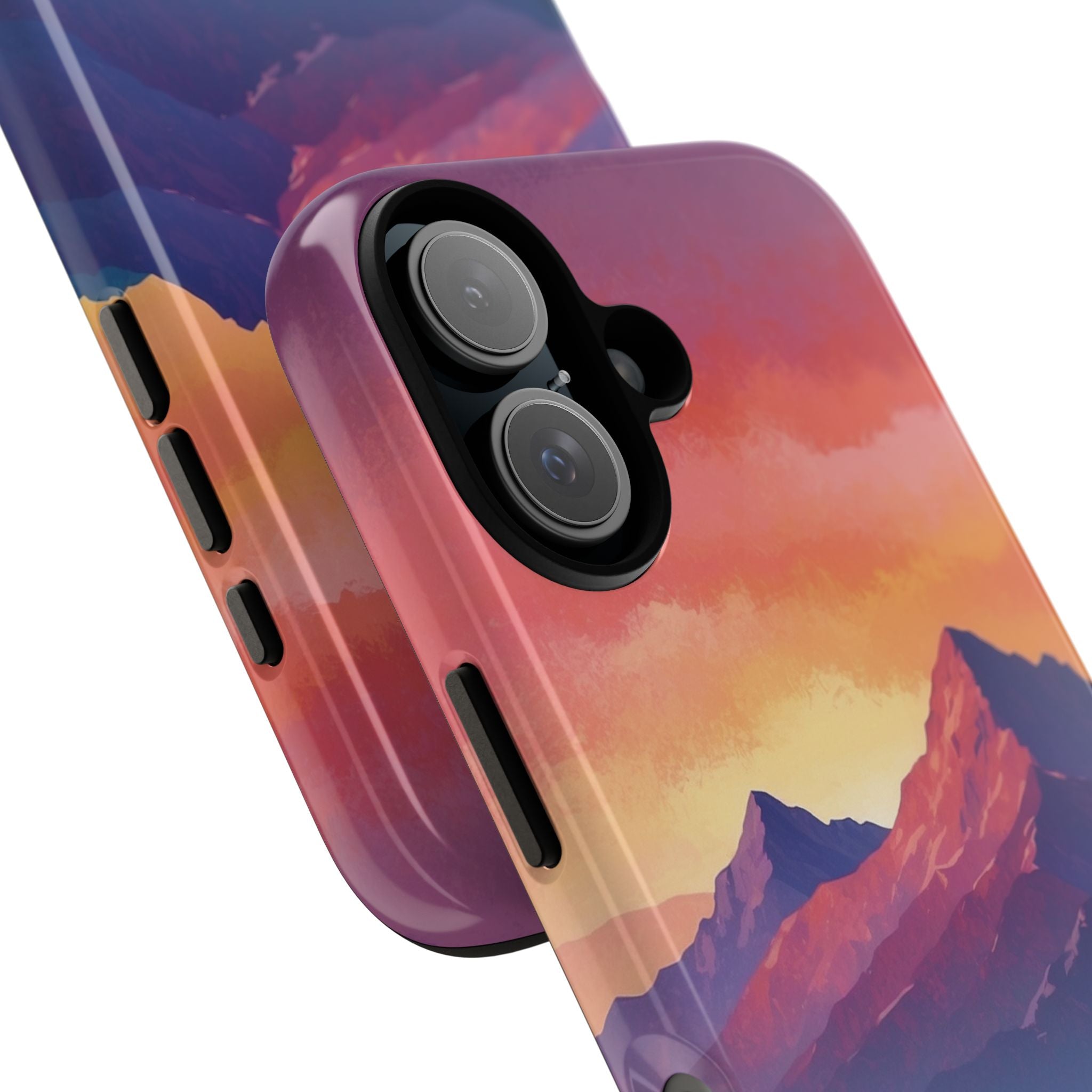Mountain Peaks Rise - iPhone Case
