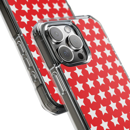 Red Star Symmetry iPhone Case - Impact