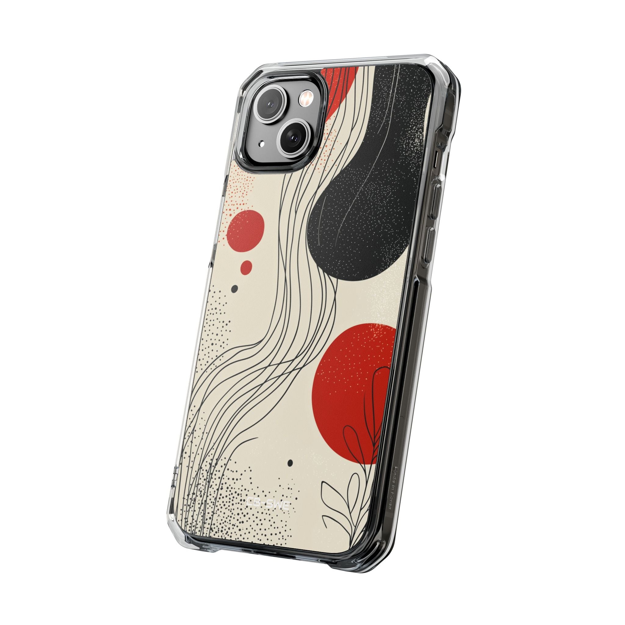 Waves Embrace Flora iPhone Case - Impact