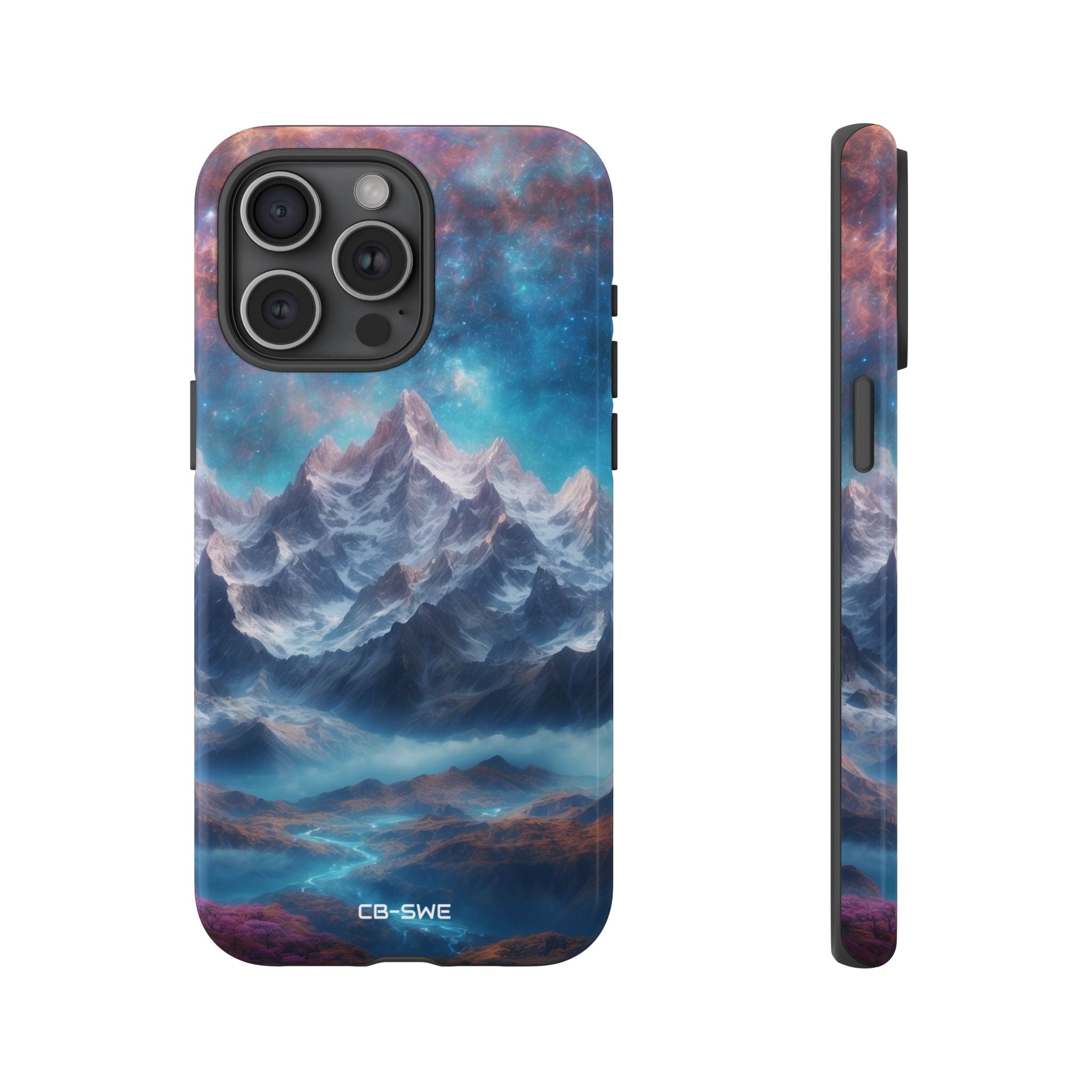 Celestial Mountains Rise - iPhone Case