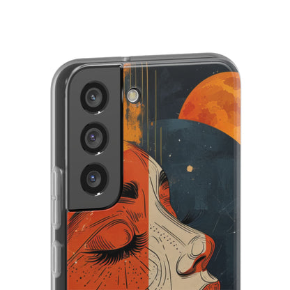 Celestial Duality | Flexible Phone Case for Samsung Galaxy