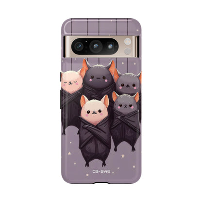 Playful Bats Hang - Google Pixel Case