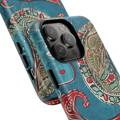 Vintage Paisley Elegance iPhone 14 | Tough+ Phone Case