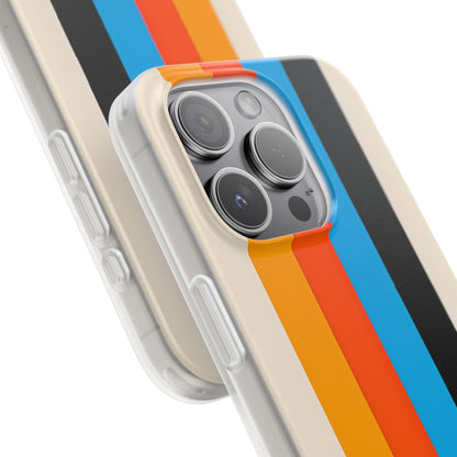 Vivid Stripe Harmony iPhone 15 Pro Case - Soft