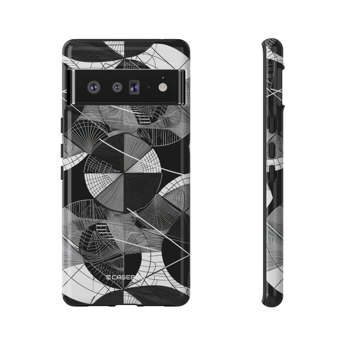 Geometric Elegance | Protective Phone Case for Google Pixel