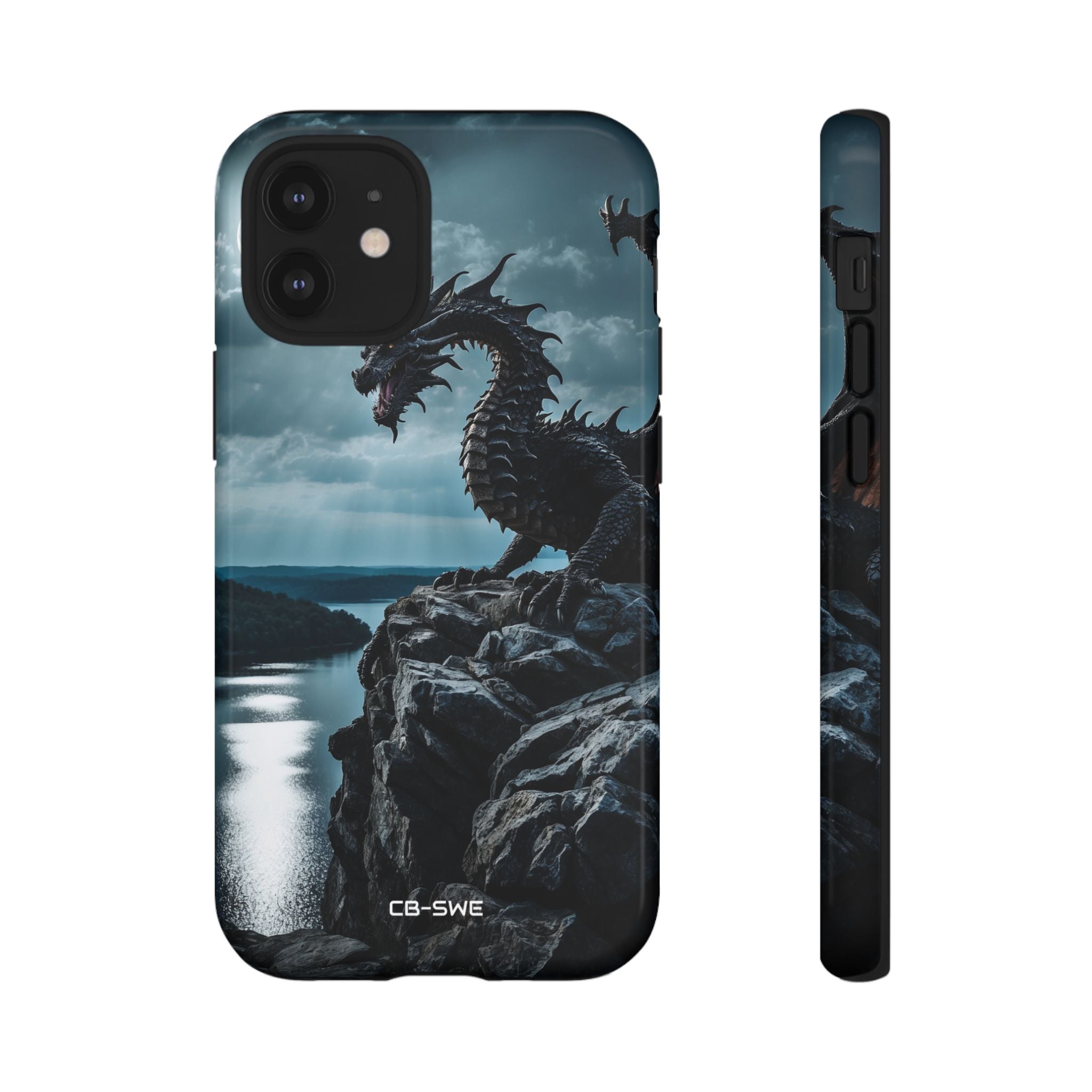 Dragon Soars Moonlight - iPhone Case
