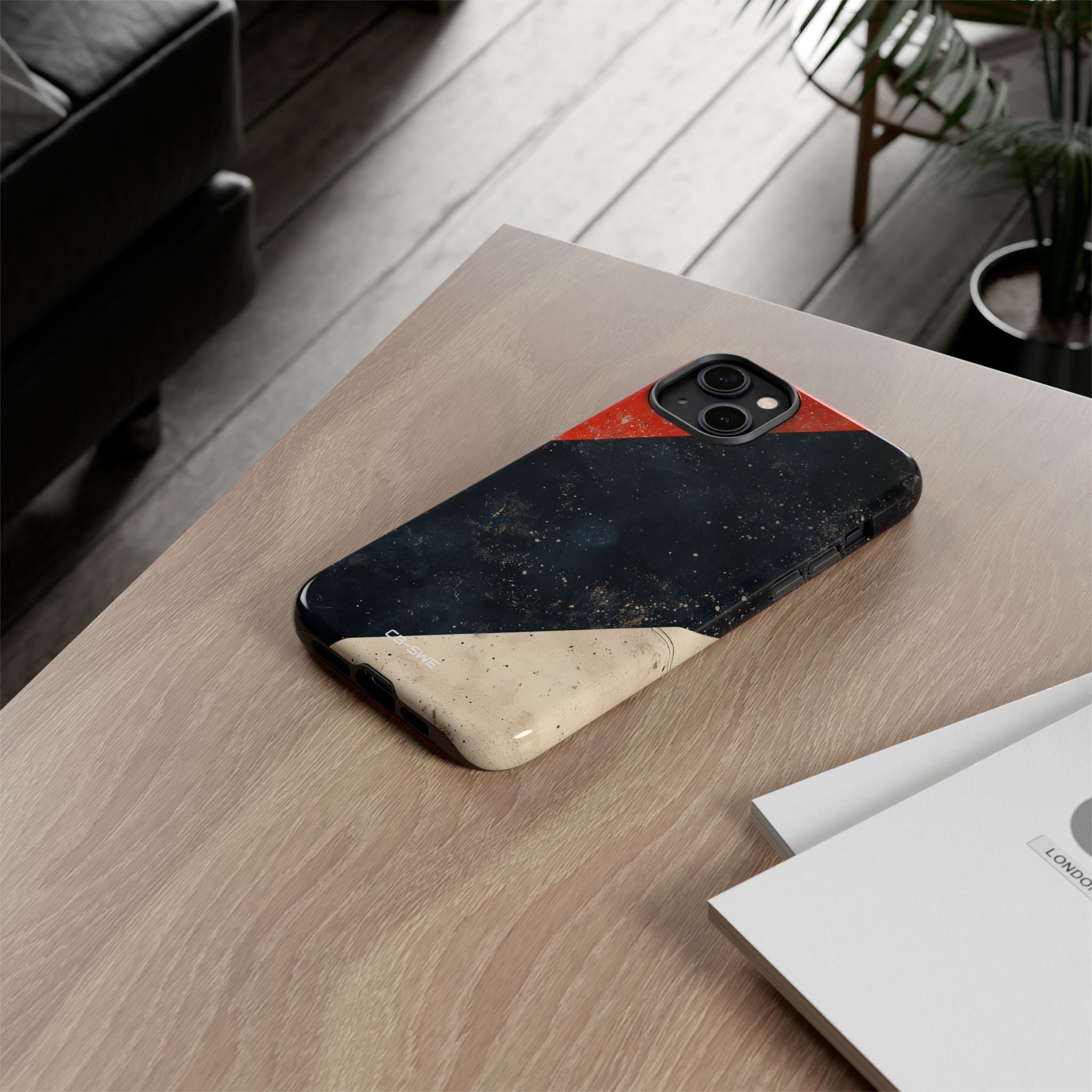 Vibrant Color Interaction - iPhone Case