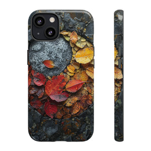 Autumn Peace Leaf Sign - Protective Phone Case