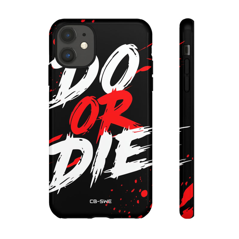 Intense Typography Contrast - iPhone Case