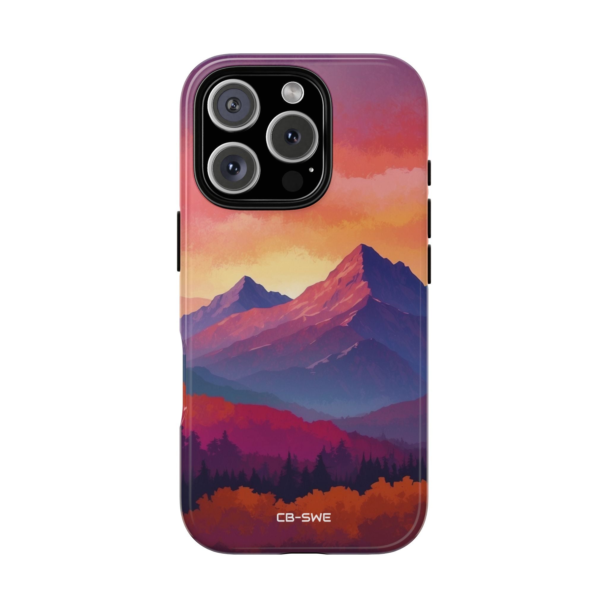 Mountain Peaks Rise - iPhone Case