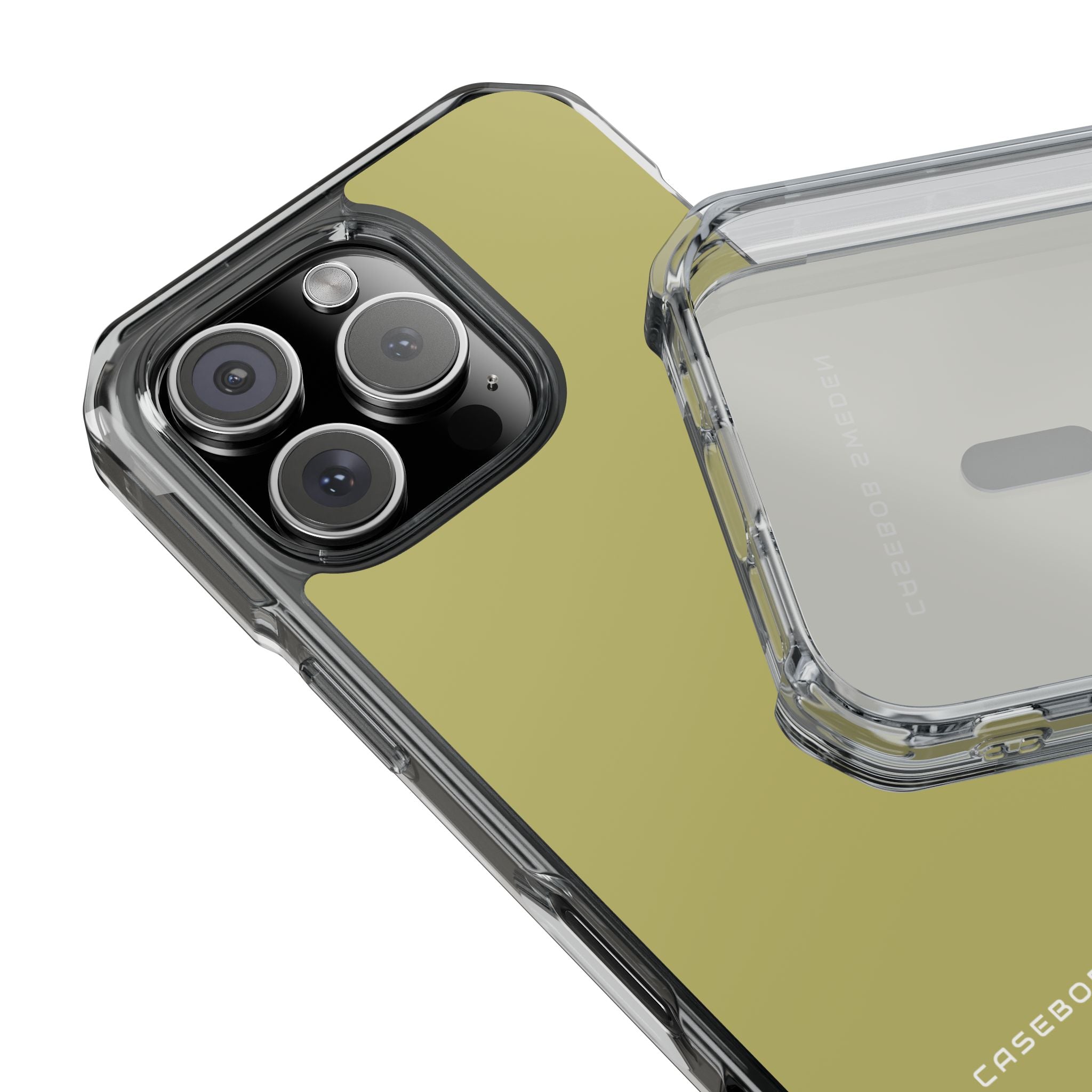 Dark Khaki iPhone 16 - Clear Impact Phone Case