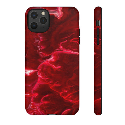 Red Velvet Ink Art iPhone Case (Protective) iPhone 11 Pro Max Glossy Phone Case