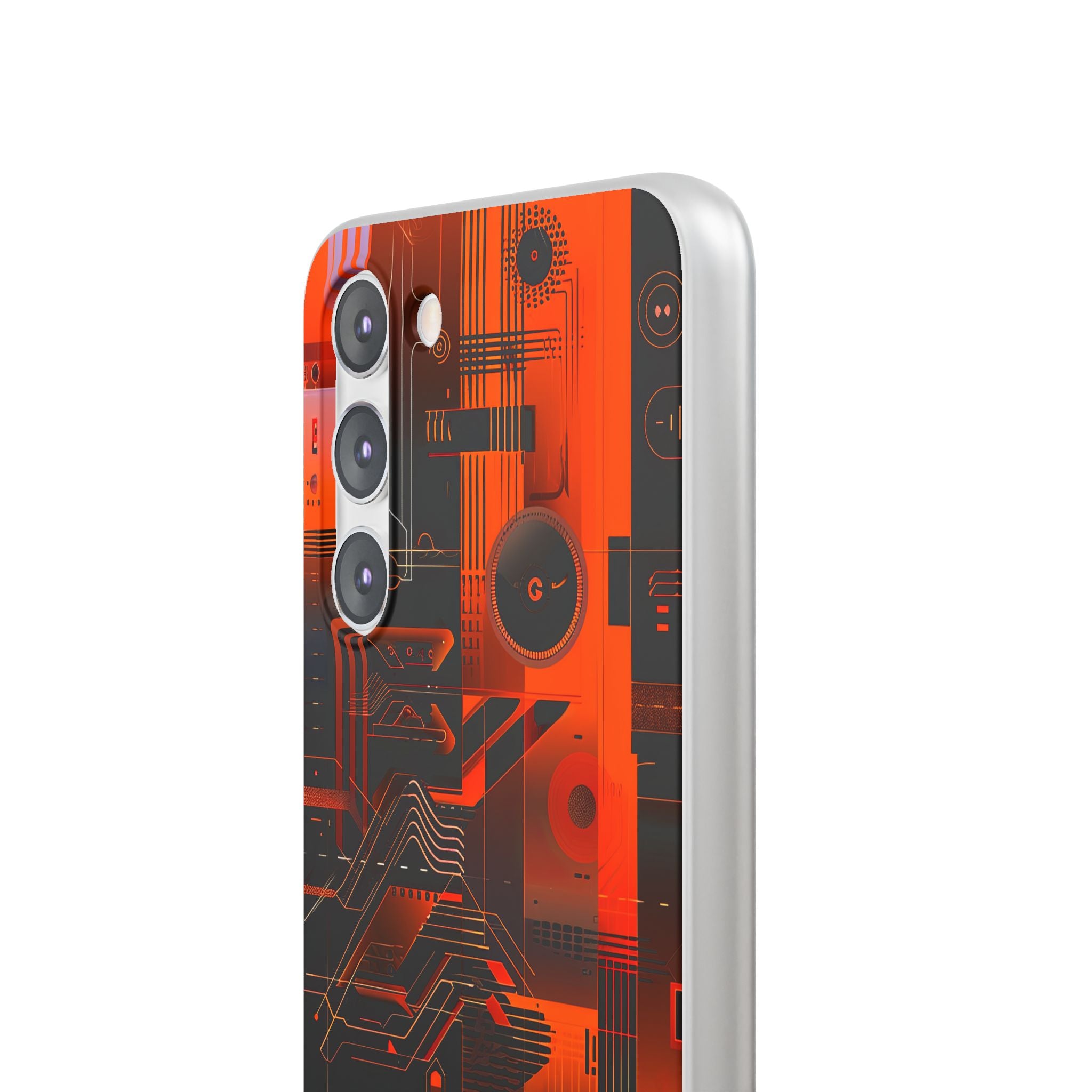 Gradient Circuitburst Samsung S23 - Flexi Phone Case