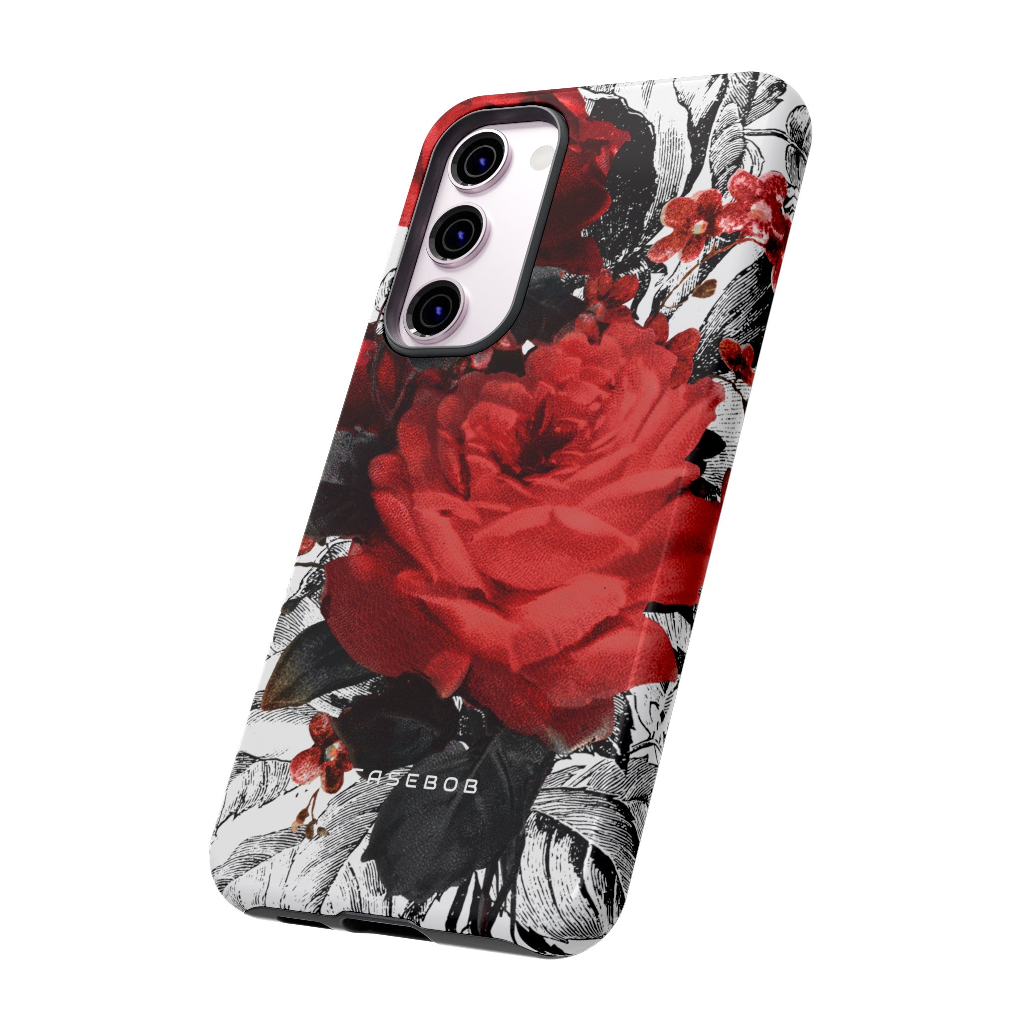 Cheruse Gothic Flower - Protective Phone Case