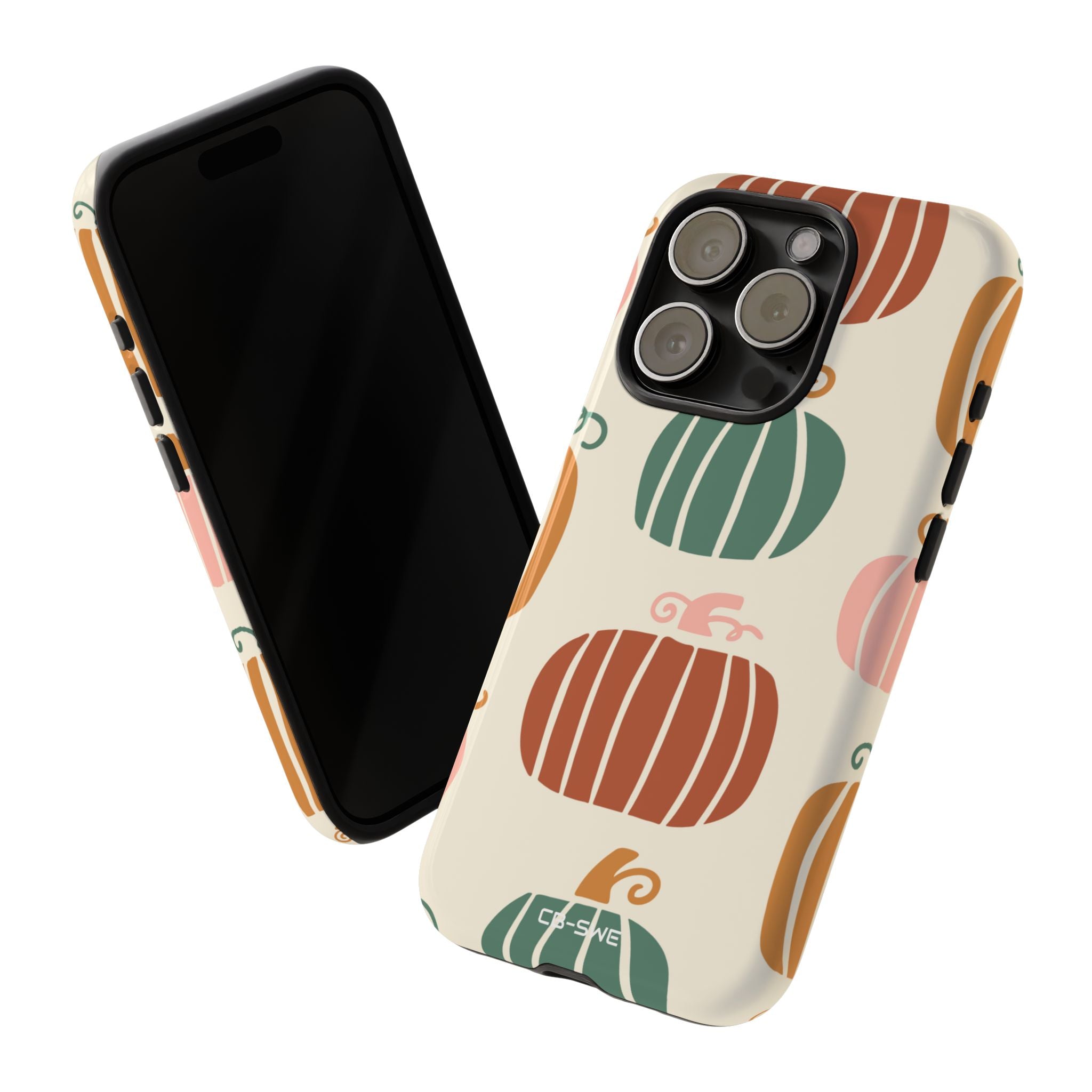 Whimsical Pumpkin Harmony - iPhone Case
