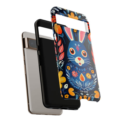 Bunny Jumps Joyfully - Google Pixel Case