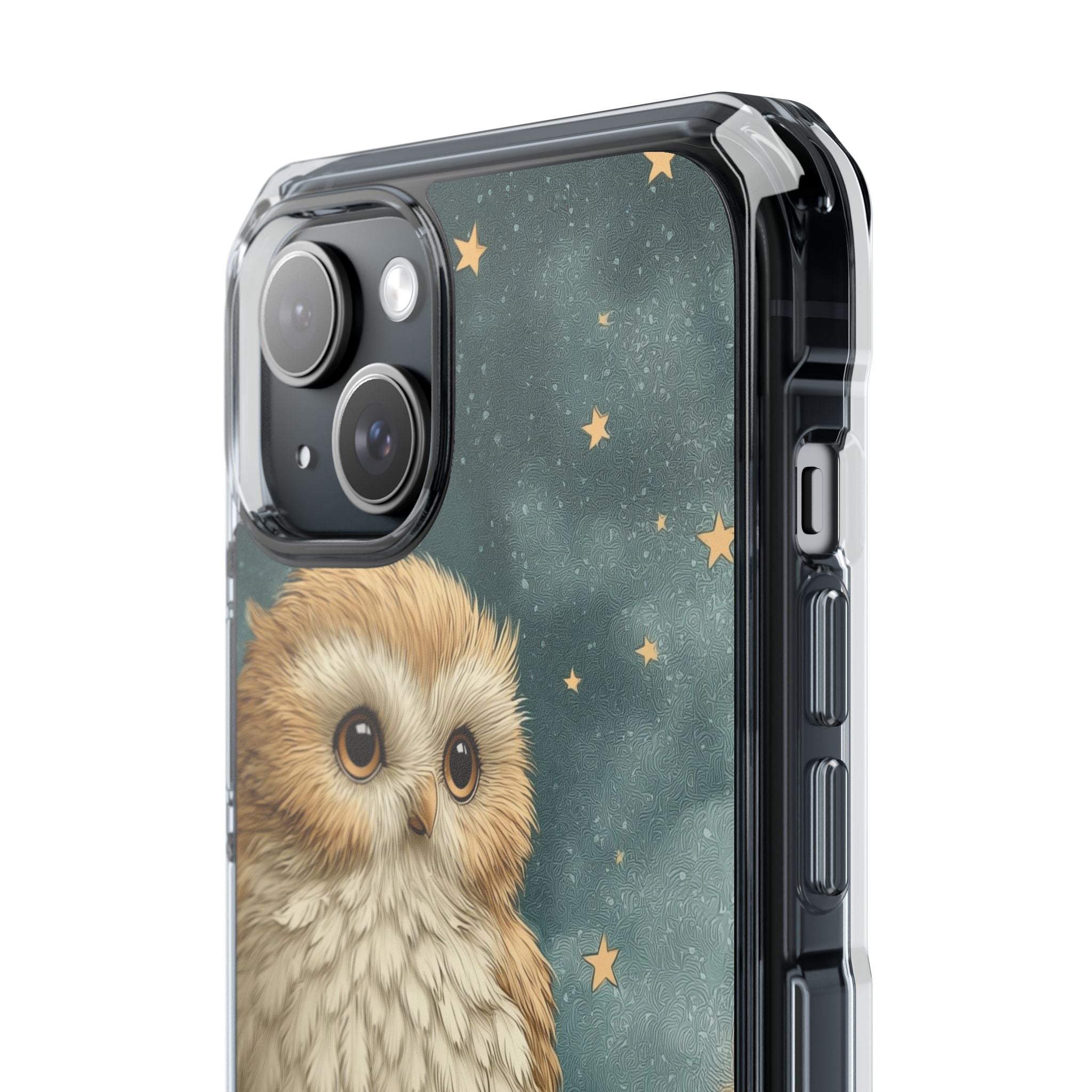 Owls Nestle Moon iPhone Case - Impact