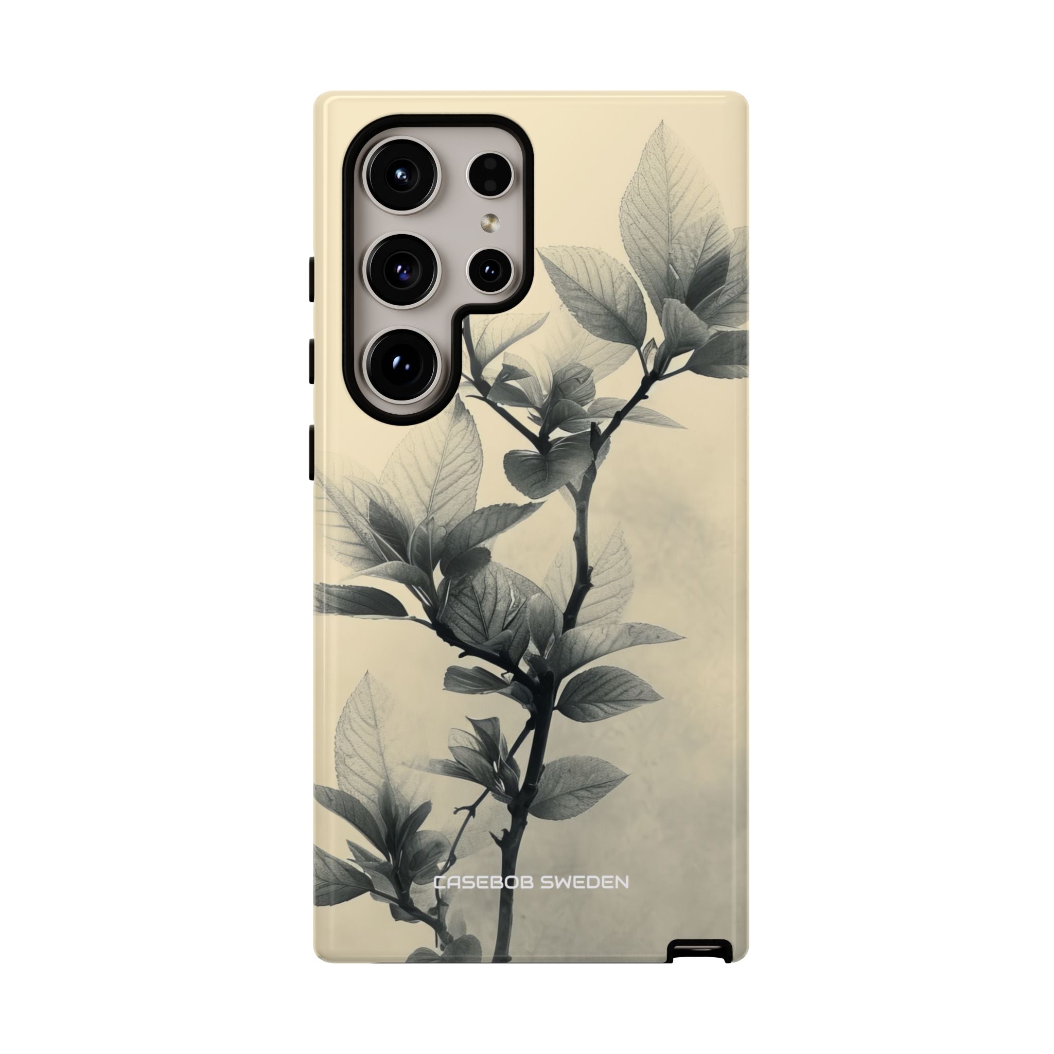 Beige Branch Art - Tough Samsung S24 Phone Case