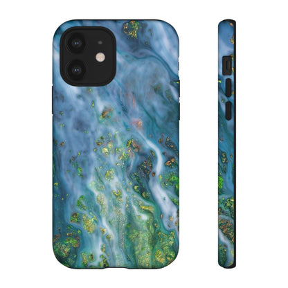 Forest Mist Ink Art iPhone Case (Protective) iPhone 12 Matte Phone Case