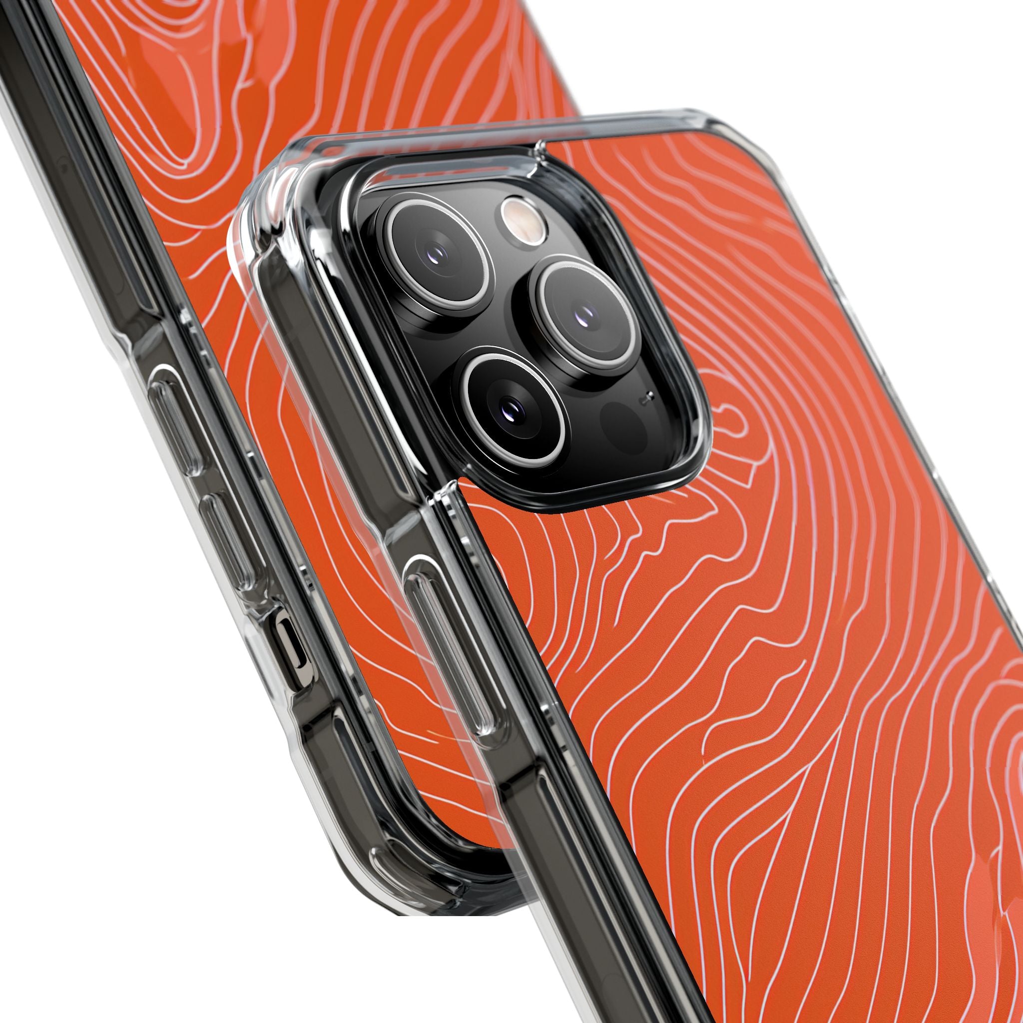 Pantone Tangerine  - Clear Impact Case for iPhone