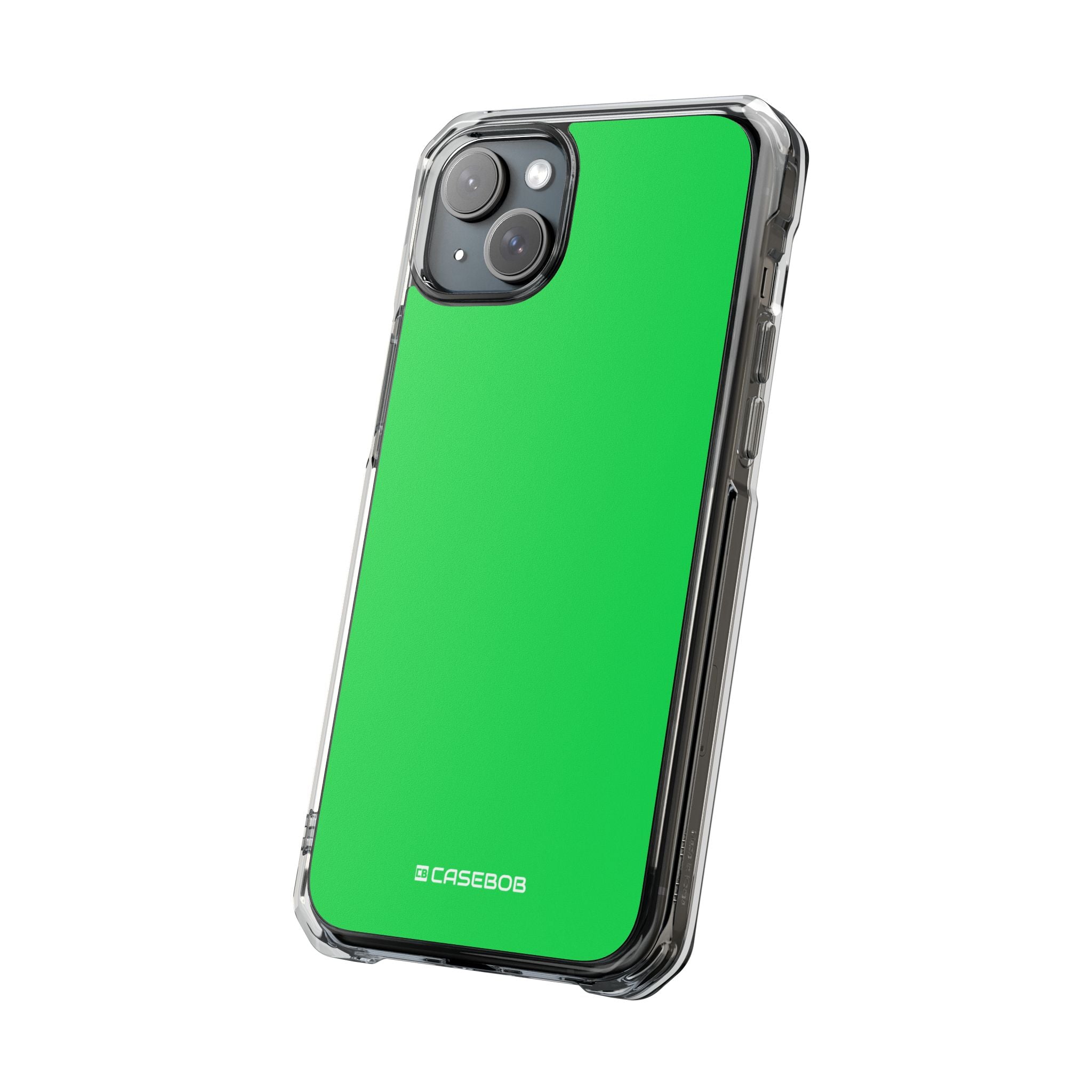 Malachite Green - Clear Impact Case for iPhone