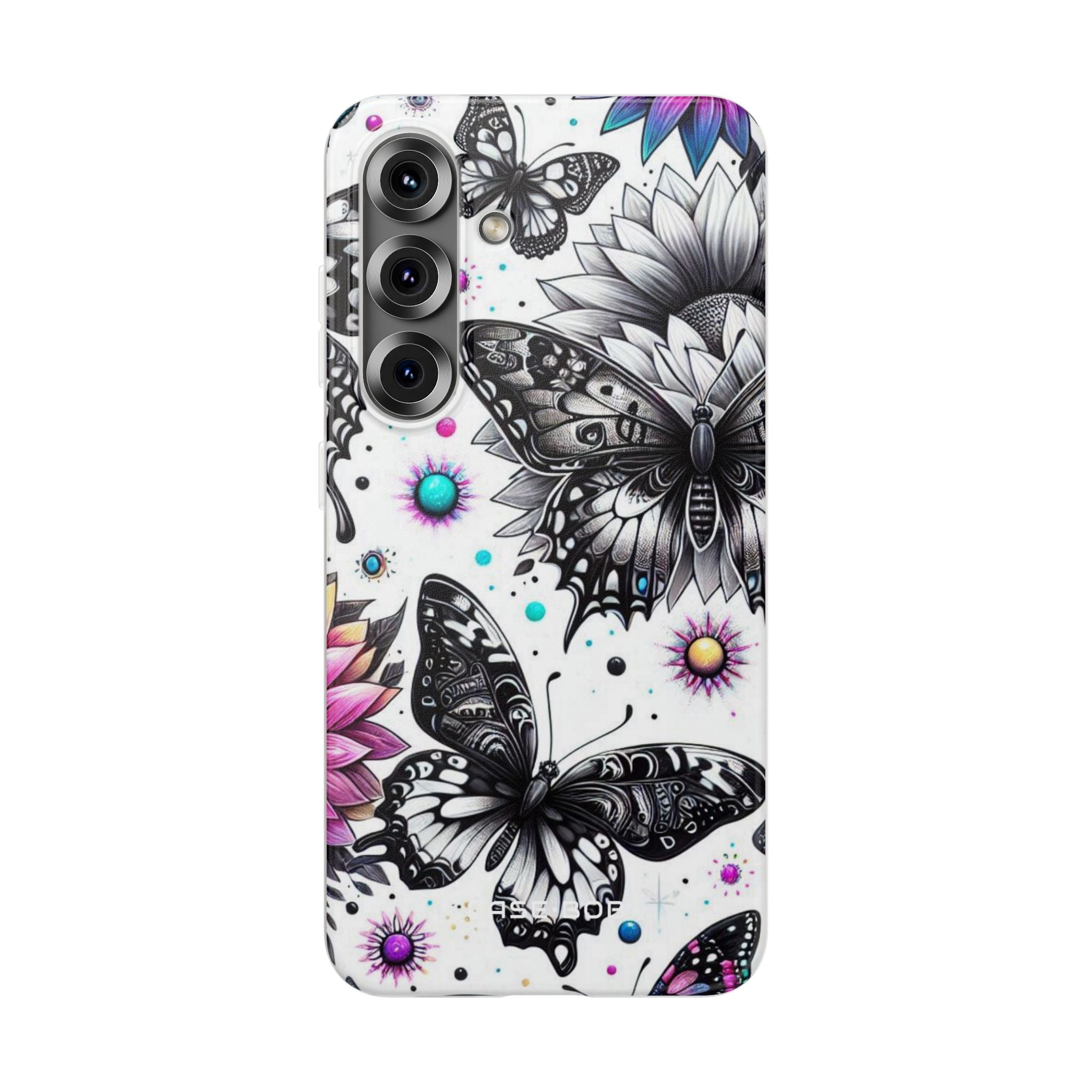 Butterfly Bloom Samsung S25 Case - Soft